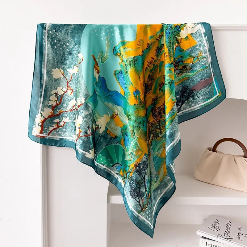 Silk scarves