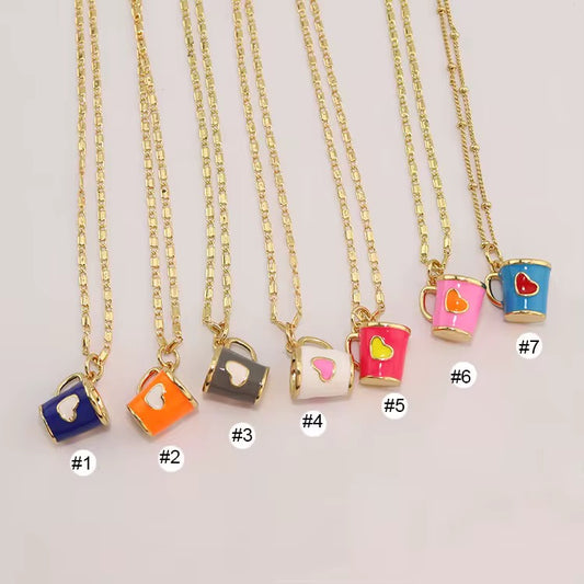 Little cup necklaces